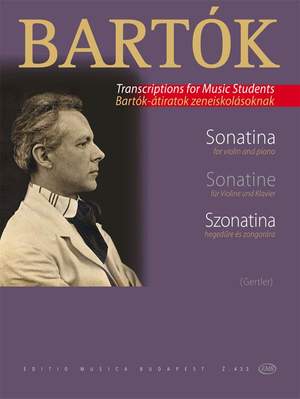 Bartok, Bela: Sonatina (violin and piano)