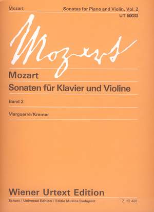 Mozart, Wolfgang Amadeus: Sonaten II.