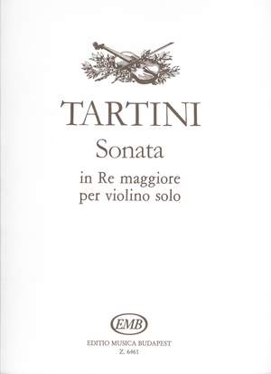 Tartini, Giuseppe: Sonate in re maggiore