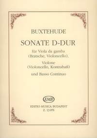 Buxtehude, D: Sonate D-Dur