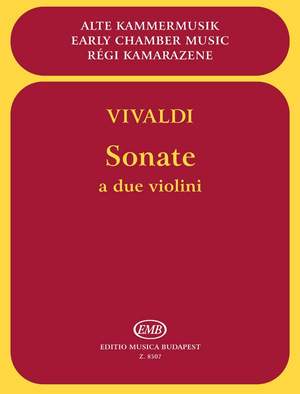 Vivaldi, Antonio: Sonate a due violini, RV 68, 70, 71, 77