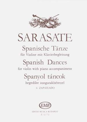 Sarasate, Palo de: Spanish Dances Vol.6 (violin and piano)