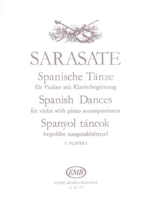 Sarasate, Palo de: Spanish Dances Vol.5 (violin and piano)
