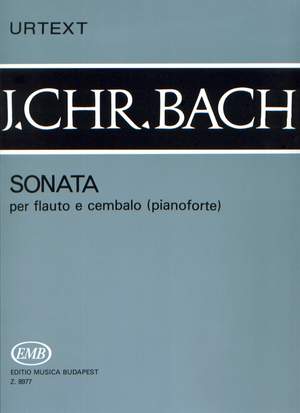 Bach, Johann Christian: Sonata per flauto e cembalo (pianoforte)
