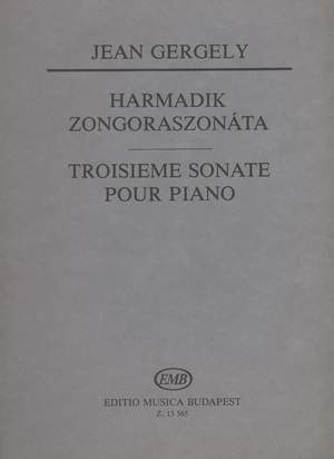 Gergely, Jean: Sonata No. 3