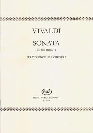 Vivaldi, Antonio: Sonata in mi minore