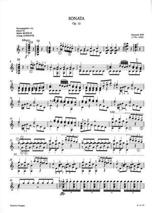 Sor, Fernendo: Sonata in C major