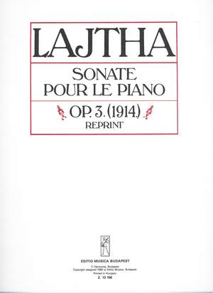 Lajtha, Laszlo: Sonata