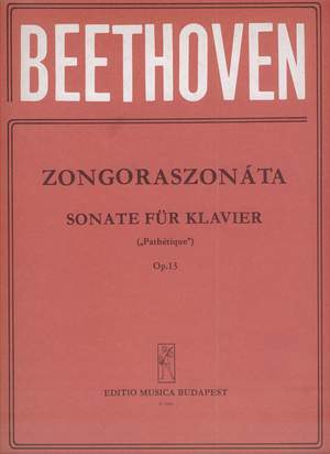 Beethoven: Piano Sonata in C minor op. 13 Pathetique