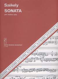 Szekely, Endre: Sonata per violino solo