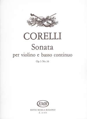 Corelli, Arcangelo: Sonata per violino e basso continuo