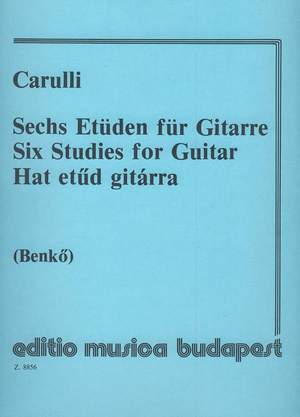 Carulli, Ferdinand: Six Studies