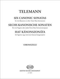 Telemann, Georg Philipp: Six Canonic Sonatas (two bassoons)