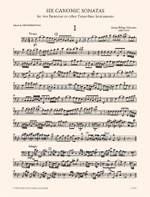 Telemann, Georg Philipp: Six Canonic Sonatas (two bassoons) Product Image