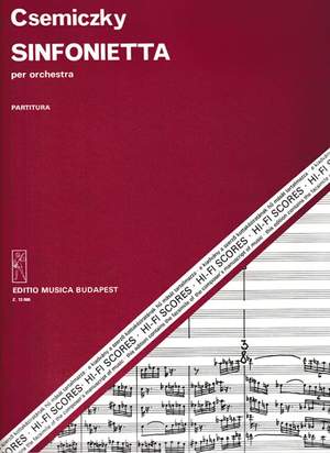 Csemiczky, Miklos: Sinfonietta