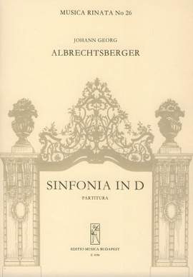 Albrechtsberger, Johann Georg: Sinfonia in D