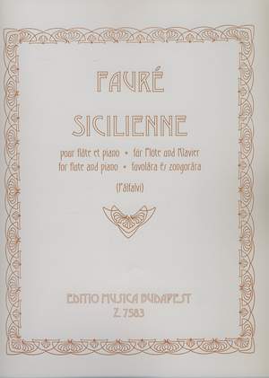 Faure, Gabriel: Sicilienne (flute and piano)