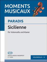 Paradis, Maria Terezia von: Sicilienne (cello and piano)