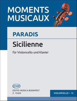 Paradis, Maria Terezia von: Sicilienne (cello and piano)