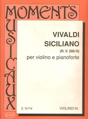 Vivaldi, Antonio: Siciliano RV 256/II