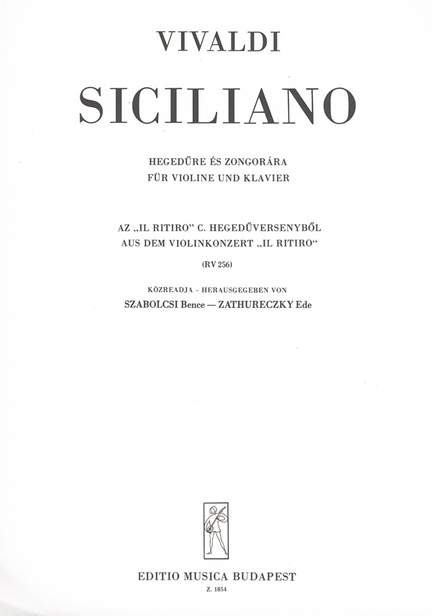 Vivaldi, Antonio: Siciliano