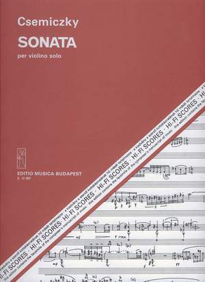 Csemiczky, Miklos: Sonata