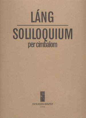 Lang, Istvan: Soliloquium