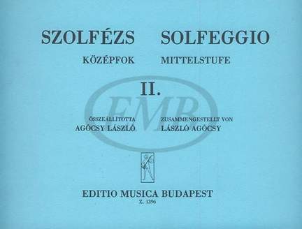 Agocsy, Laszlo: Solfeggio Vol.2