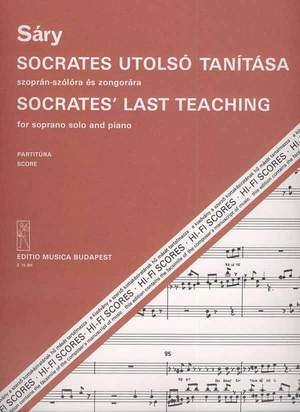 Sary, Laszlo: Socrates' Last Teaching