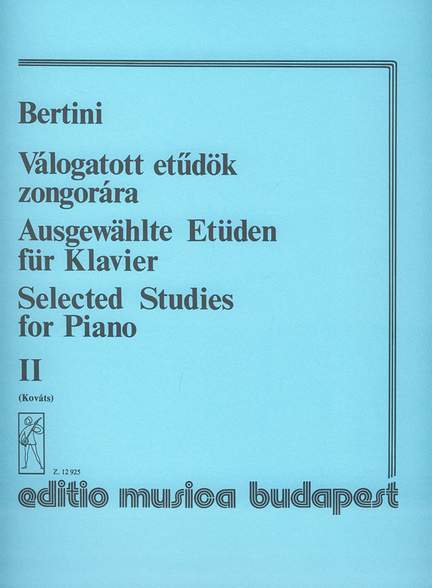 Bertini, Henri: Selected Studies 2