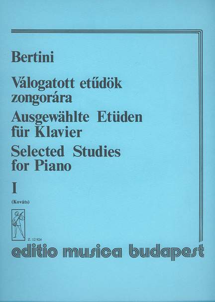 Bertini, Henri: Selected Studies 1