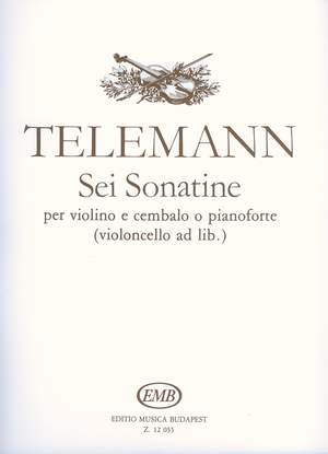 Telemann, Georg Philipp: Sei sonatine