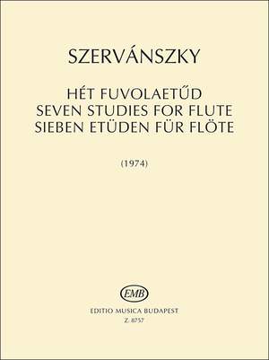Szervanszky, Endre: Seven Studies for Flute