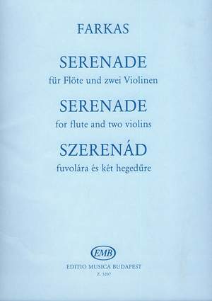Farkas, Ferenc: Serenade