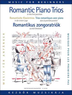 Various: Romantic Piano Trios for beginners (Firs