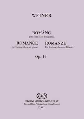 Weiner, Leo: Romance Vlncello & Pno Op.14