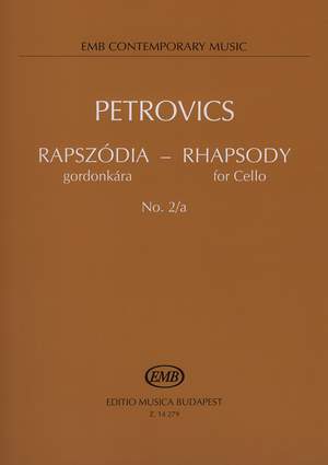 Petrovics, Emil: Rhapsody for Cello No. 2/a