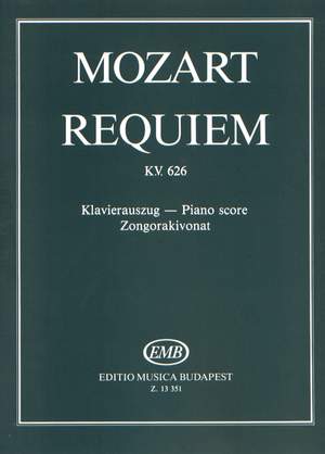 Mozart, Wolfgang Amadeus: Requiem KV. 626