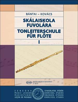 Bantai, Vilmos: Scale Tutor for flute Vol.1