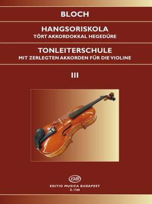 Bloch, Jozsef: Scale Studies Vol.3