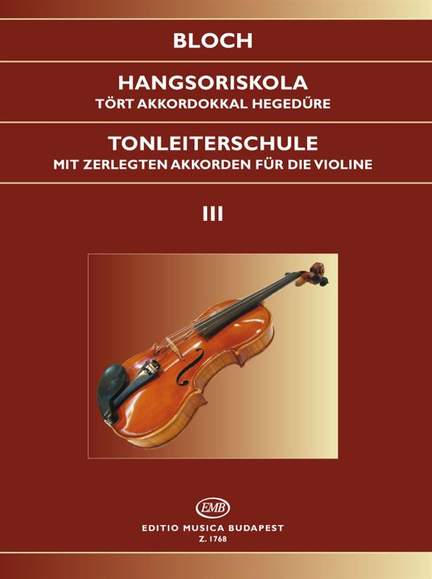 Bloch, Jozsef: Scale Studies Vol.3