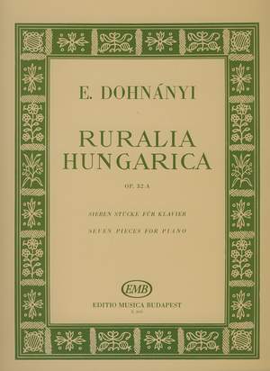 Dohnanyi, Erno: Ruralia Hungarica