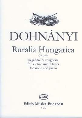 Dohnanyi, Erno: Ruralia Hungarica
