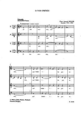 Szekeres, Ferenc: Regi mesterek vegyeskarai 37
