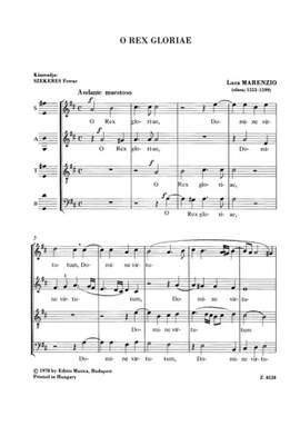 Szekeres, Ferenc: Regi mesterek vegyeskarai 28