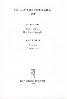 Szekeres, Ferenc: Regi mesterek vegyeskarai 25