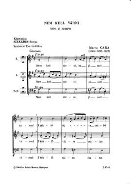 Szekeres, Ferenc: Regi mesterek vegyeskarai 2