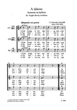 Szekeres, Ferenc: Regi mesterek vegyeskarai 13