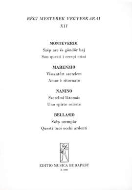 Szekeres, Ferenc: Regi mesterek vegyeskarai 12