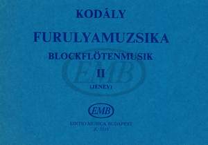 Kodaly, Zoltan: Recorder Music 2